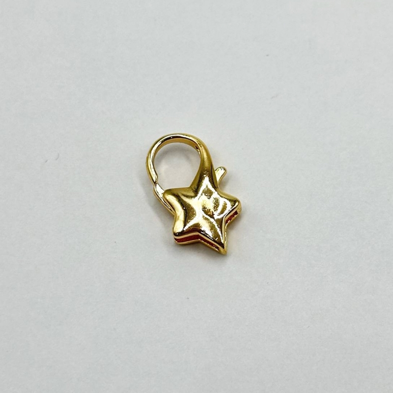 Карабин размер 12*7мм цвет золото